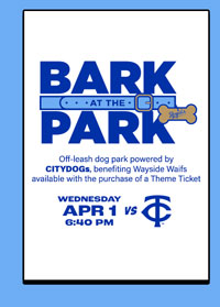 Bark at the Park - April 1 - Get Tickets