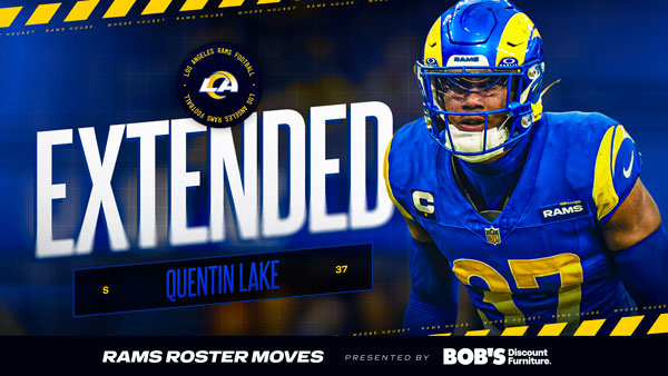 Safety Quentin Lake Signed a Three-Year Extension