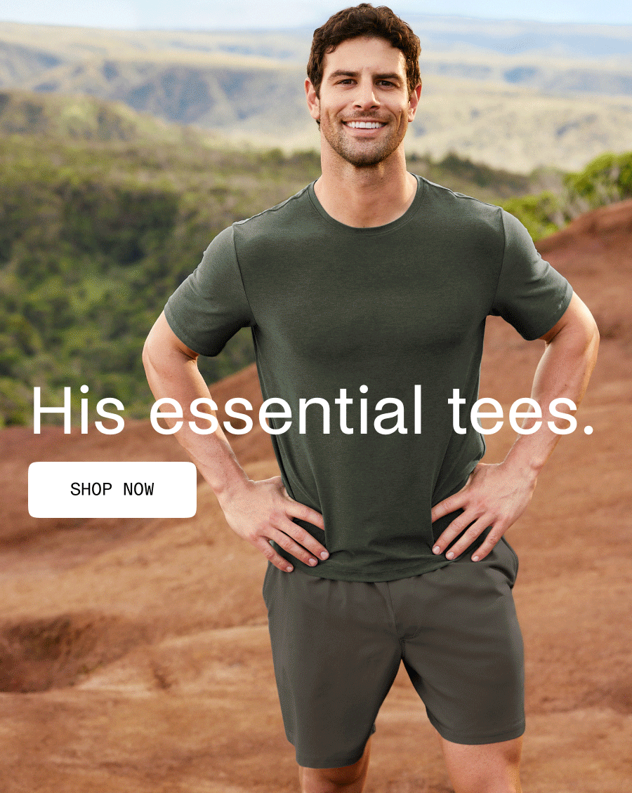 His essential tees.