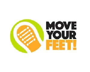 Move Your Feet logo