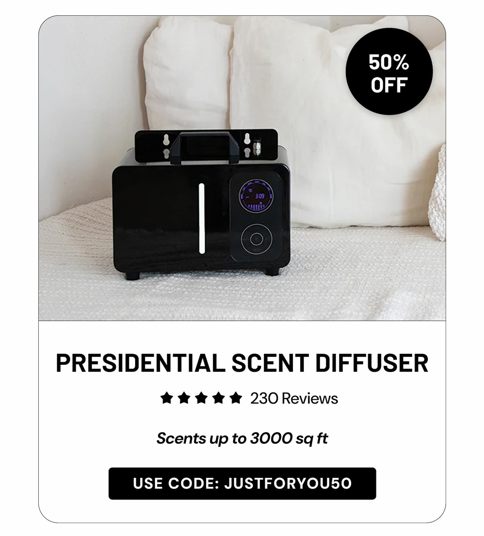 PRESIDENTIAL SCENT DIFFUSER | Now 50% Off | Was $1,679.94 | Scents up to 3000 sq ft | SCENT MY HOME