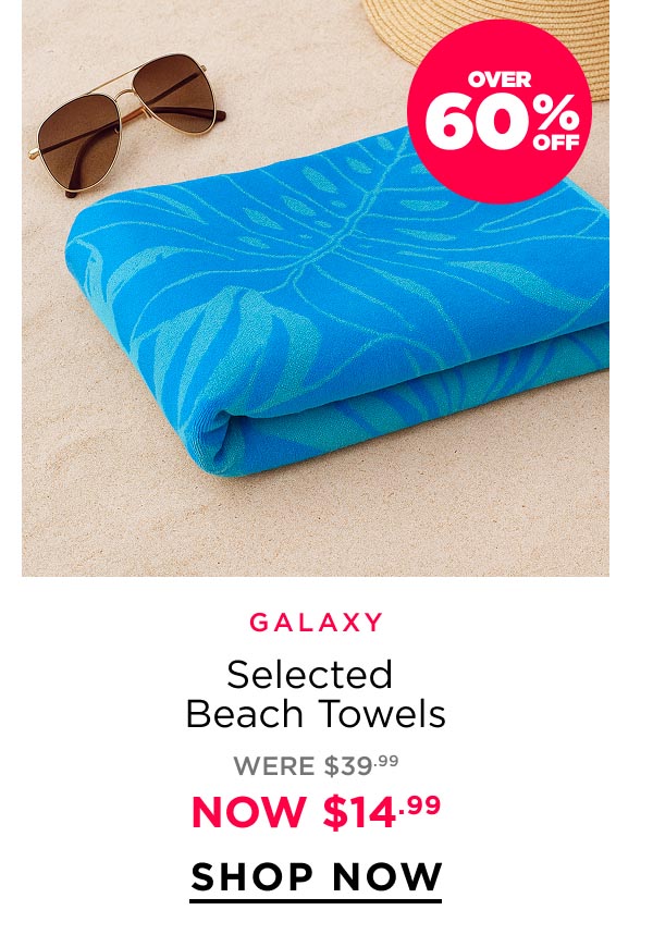 Galaxy Selected Beach Towels