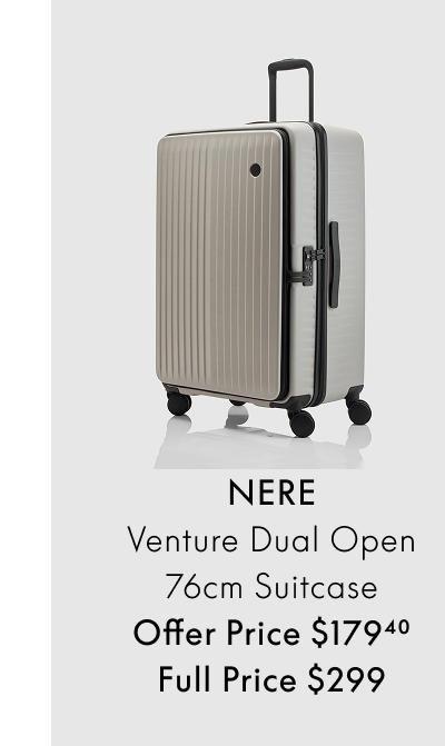 NERE Venture Dual Open 76cm Suitcase