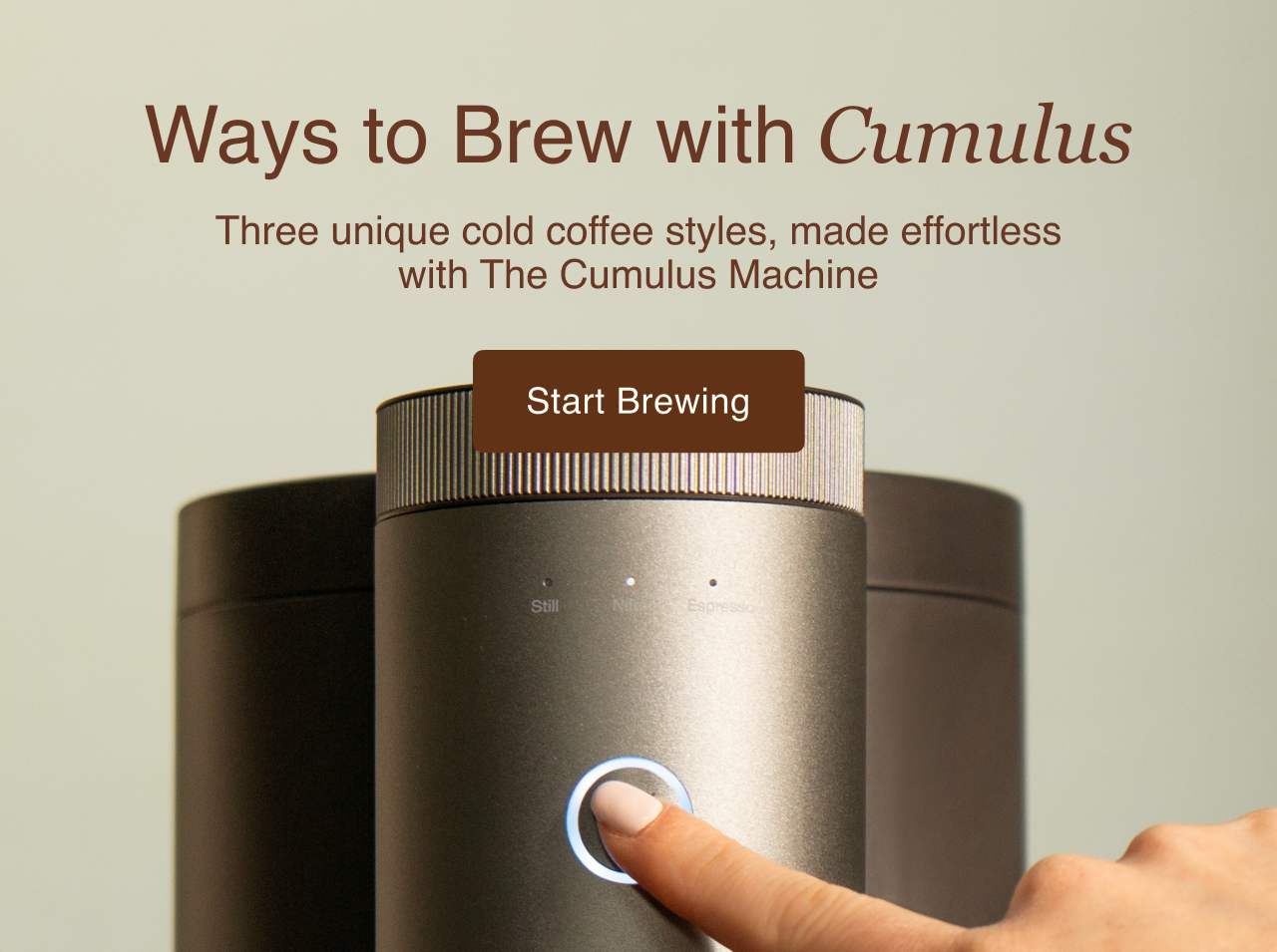 Ways to Brew with Cumulus
