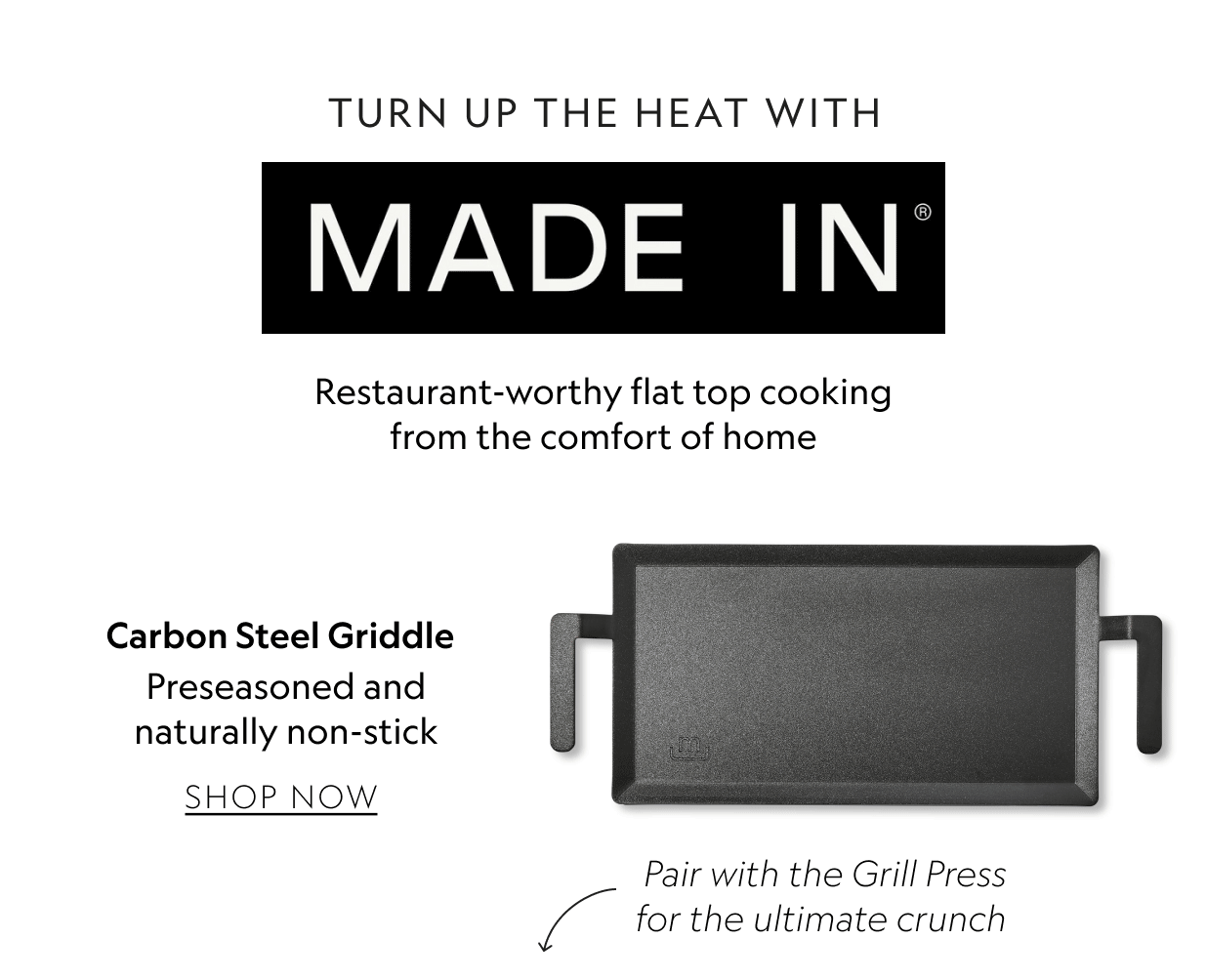 Carbon Steel Griddle