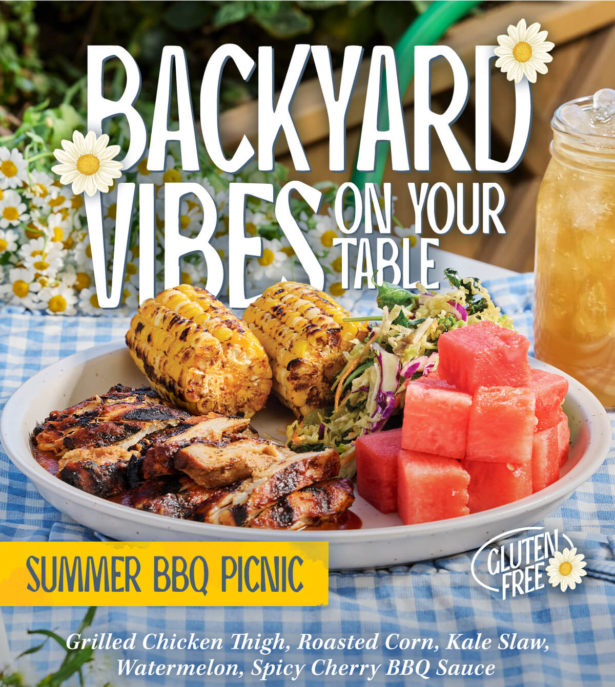 Backyard Vibes On Your Table