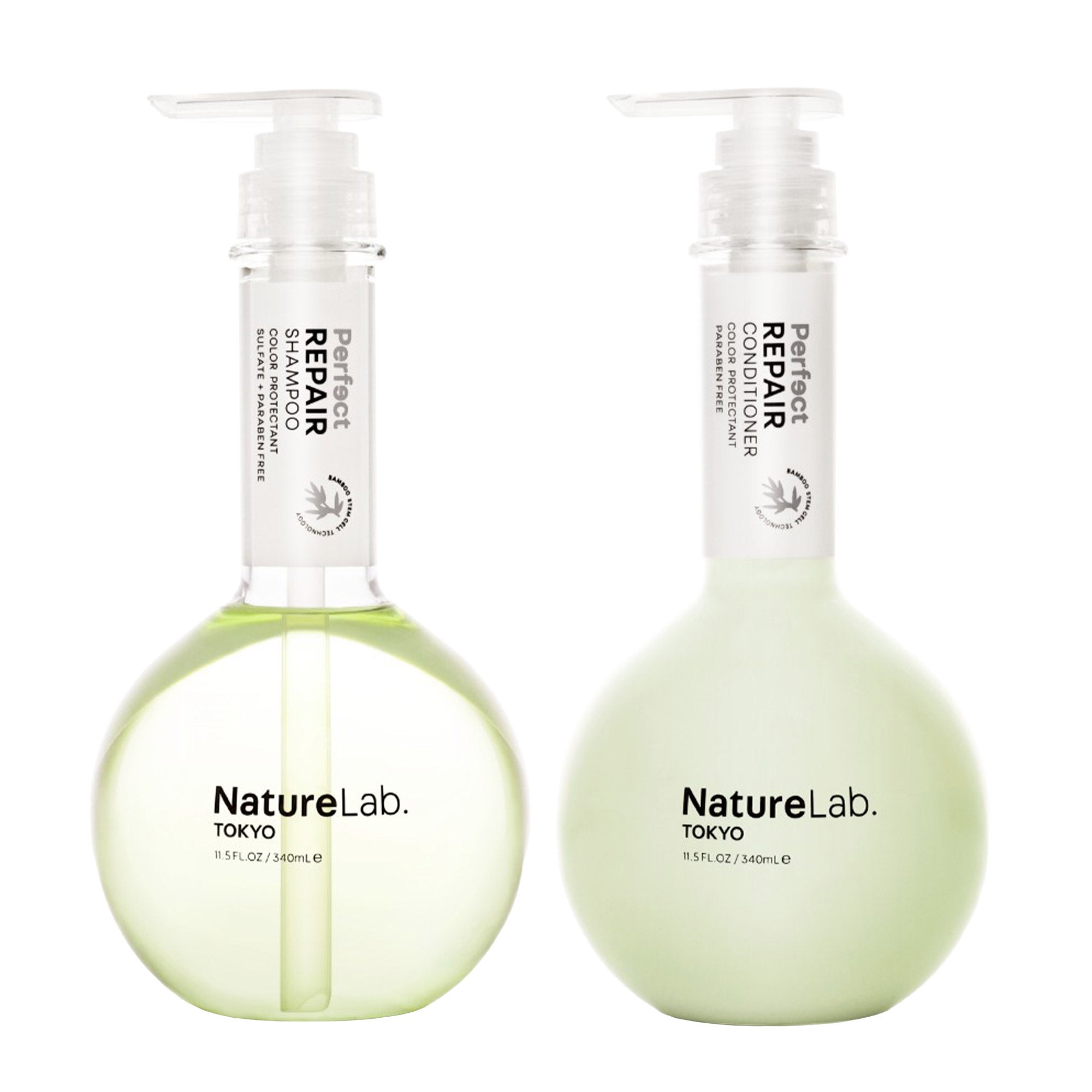 NatureLab TOKYO Perfect Repair Shampoo and Conditioner Set, 11.5 fl oz