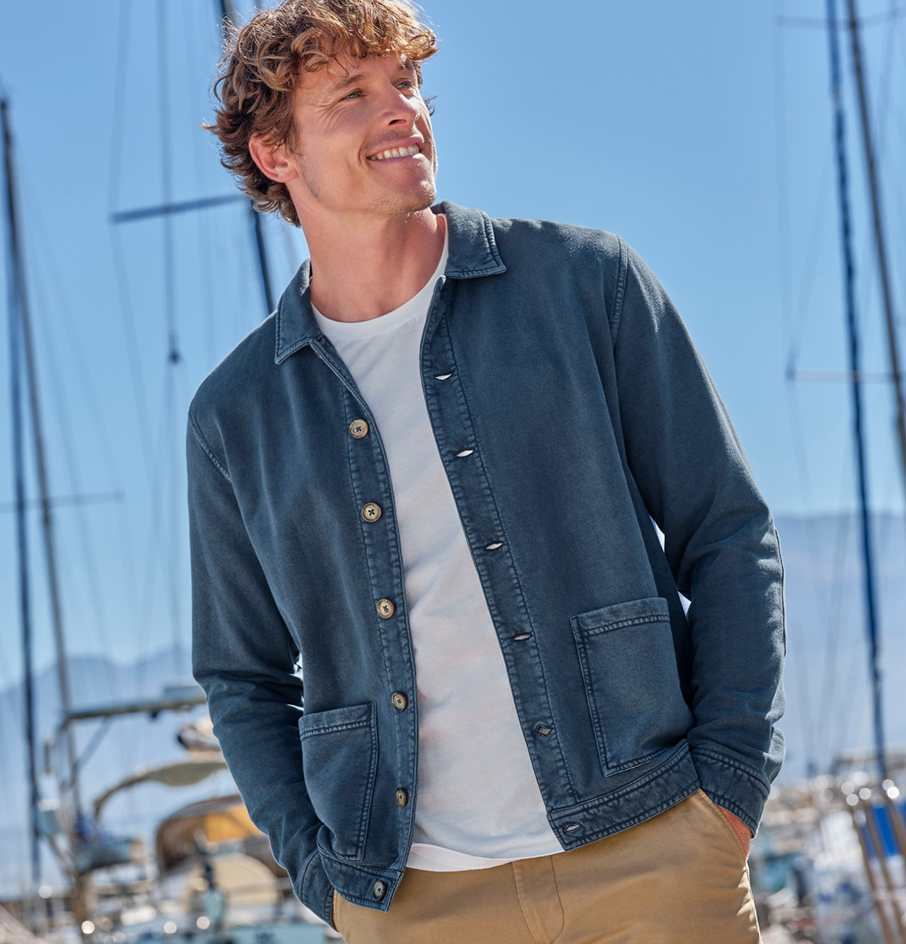 Jersey Cotton Jacket