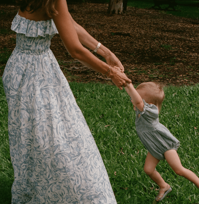 Playing with kids