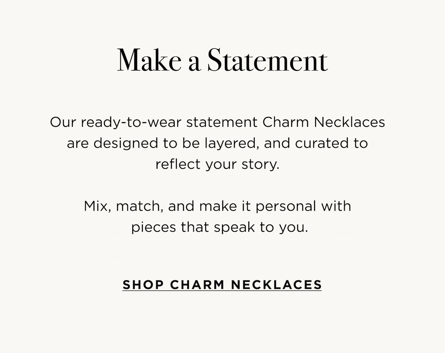 Shop Charm Necklaces