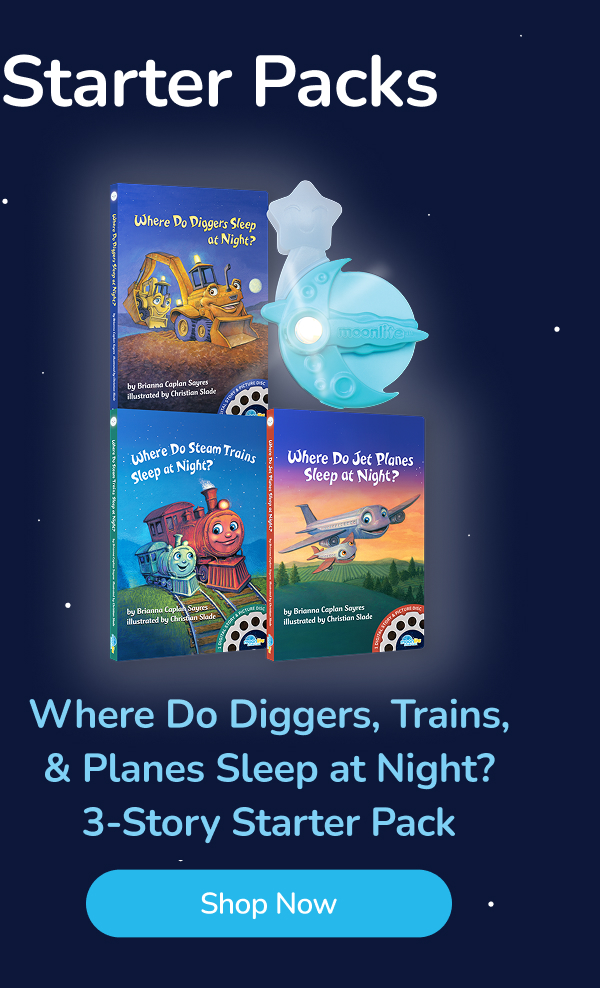 Where Do Diggers, Trains, & Planes Sleep at Night? 3-Story Starter Pack Shop Now
