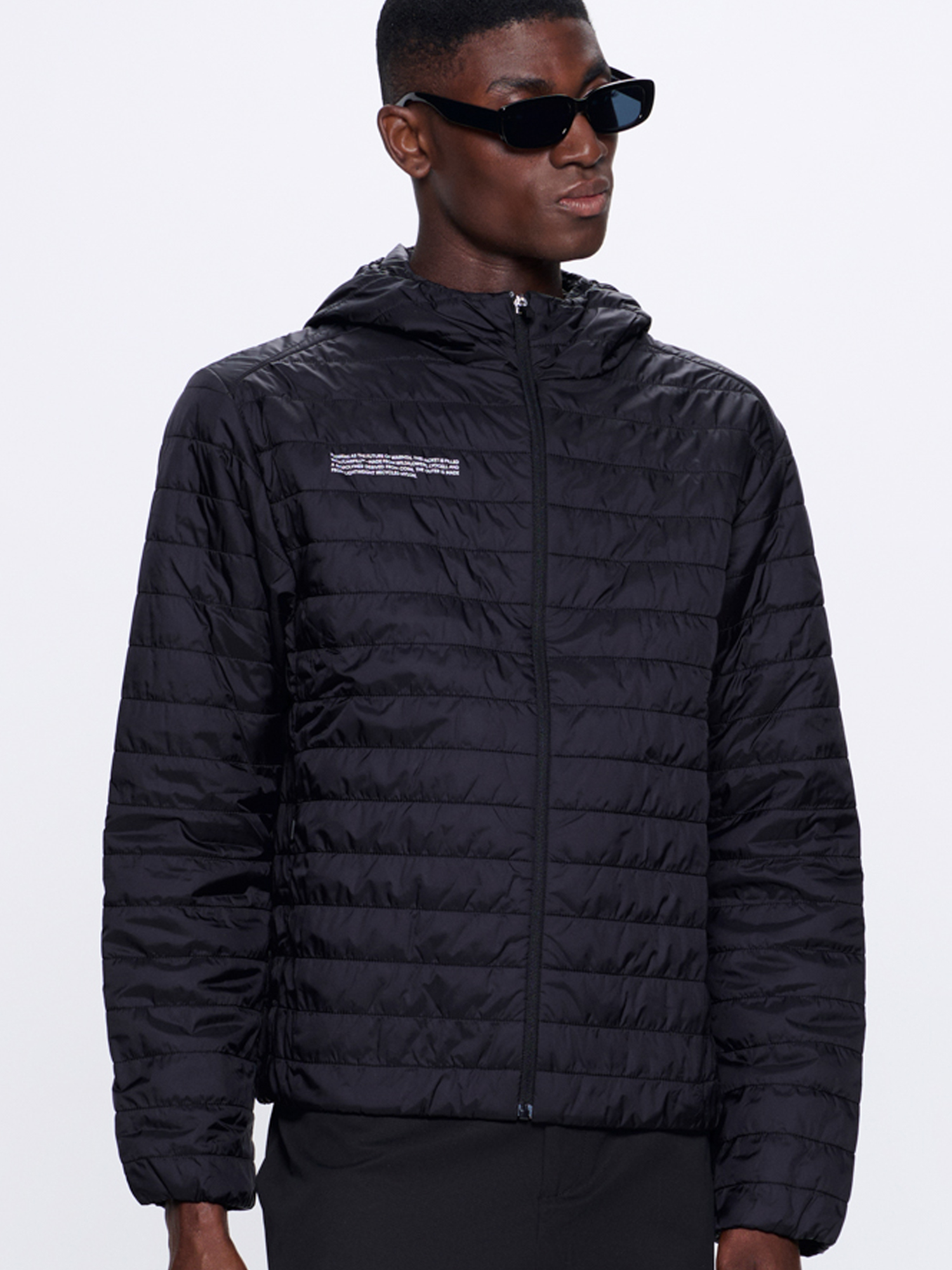 Mens Flower-Warmth Lite Jacket - Black