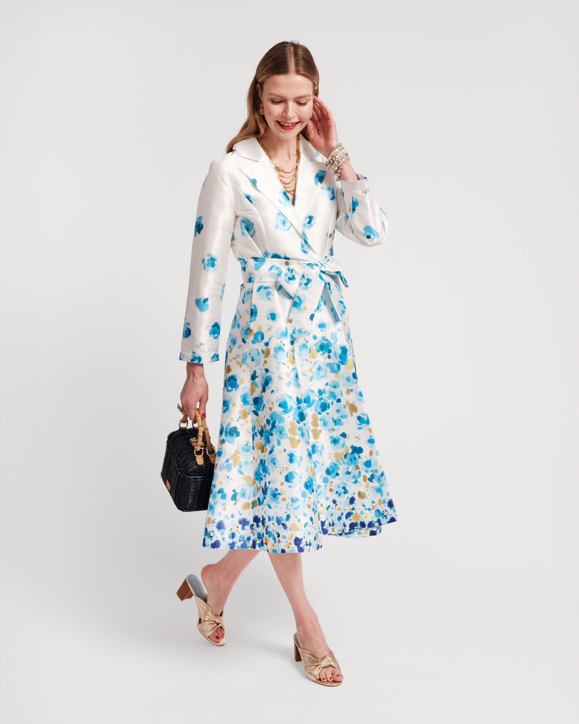 Image of Lucille Wrap Dress - Pocket Full of Posies