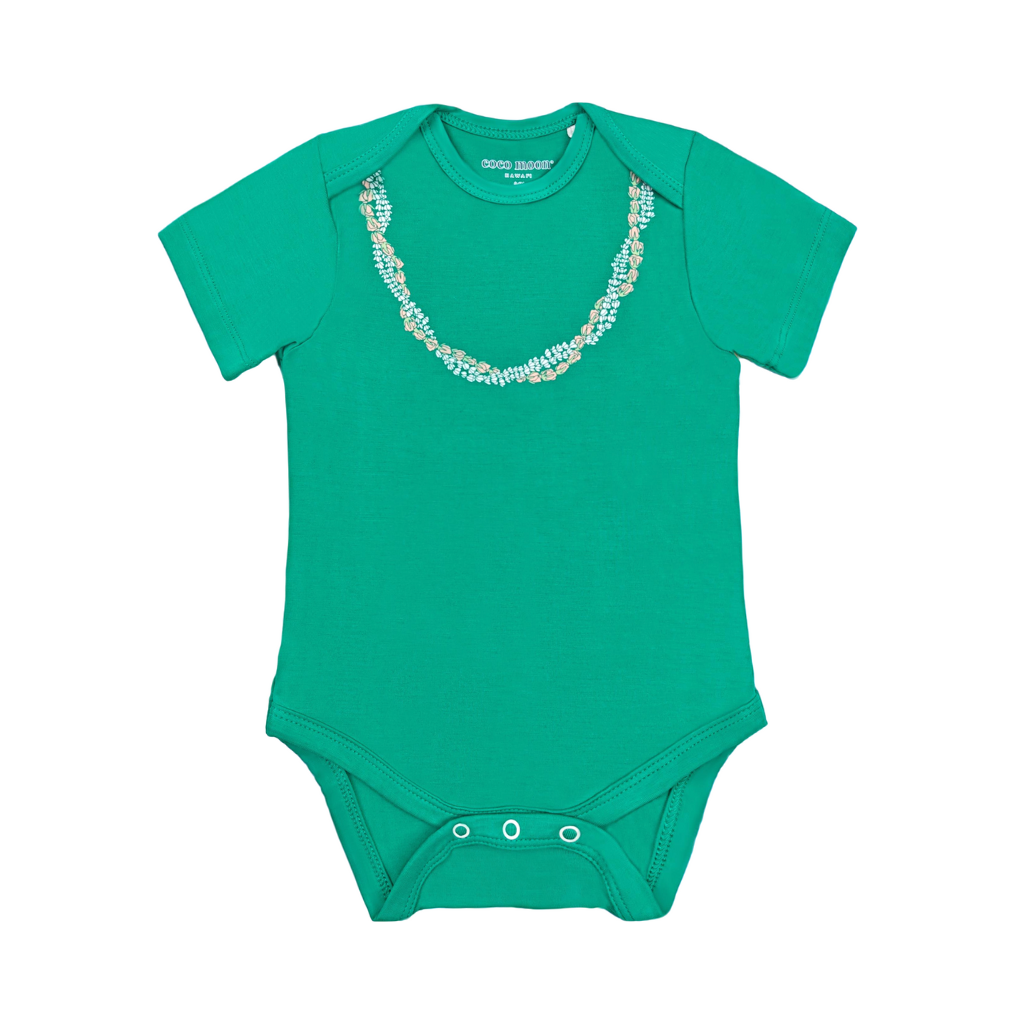 Image of Lei Onaona Bamboo Onesie