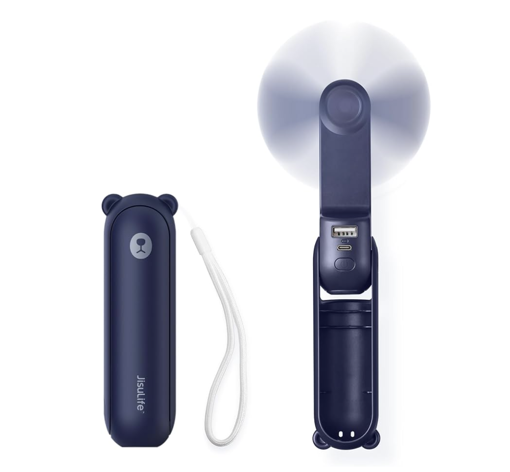 Jisulife Rechargeable Handheld Mini Fan
