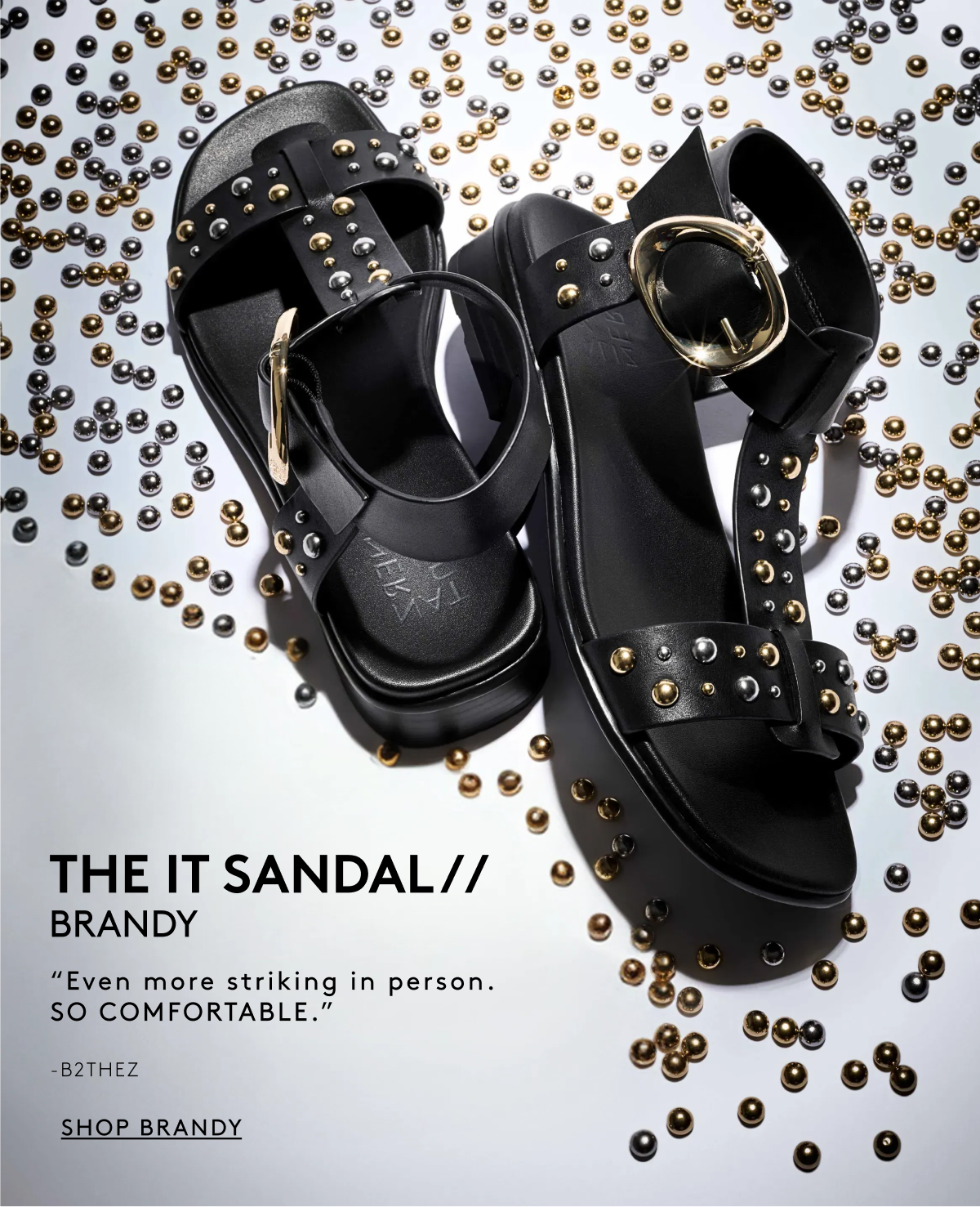 The It Sandal // Brandy “Even More Striking In Person. So Comfortable.” -B2thez | Shop Brandy