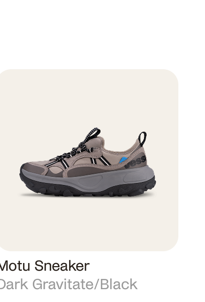 Motu Sneaker Dark Gravitate/Black