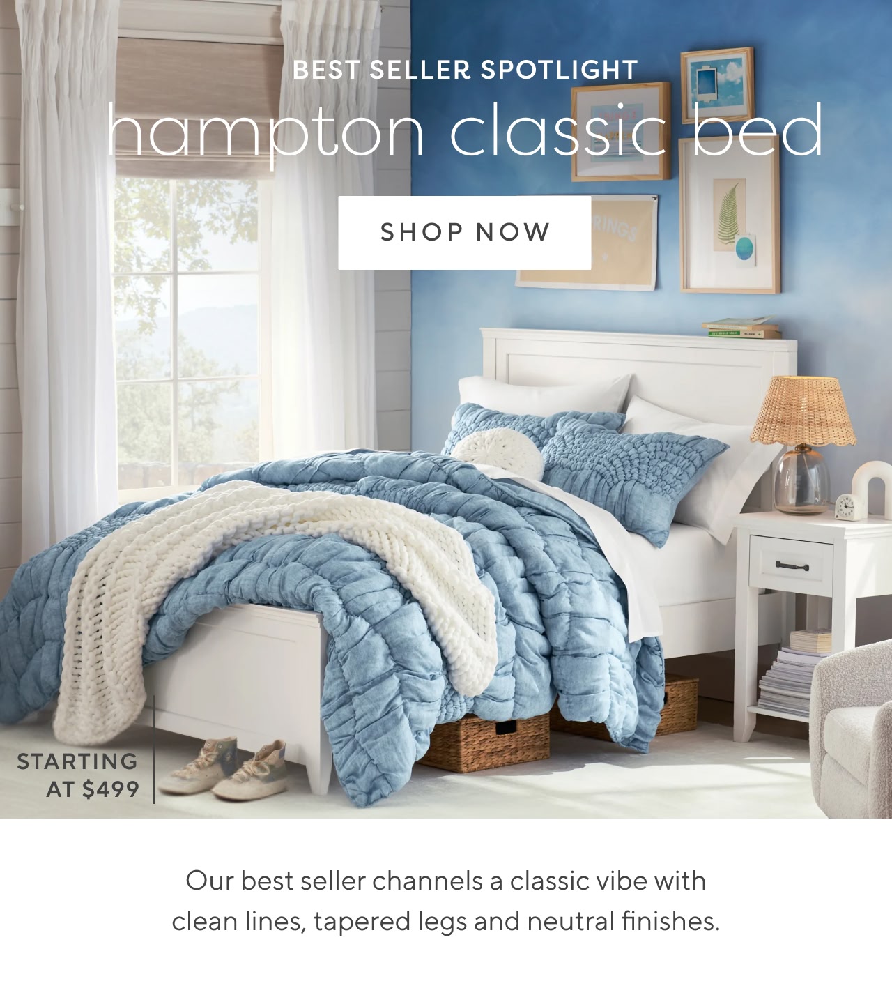 Hampton classic bed