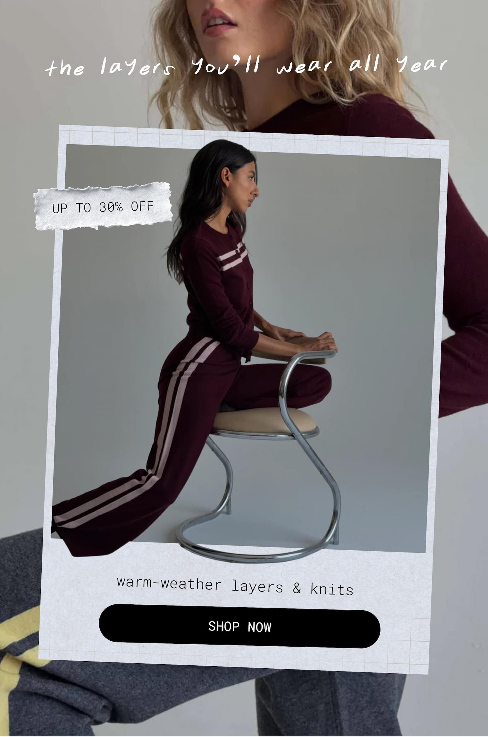 the layers you’ll wear all year | shop now