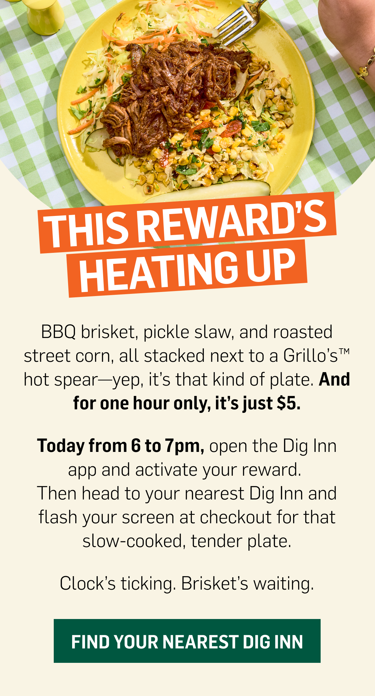 This reward's heating up.