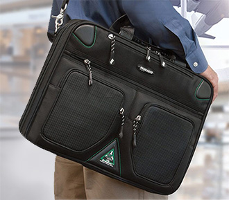 ScanFast™ Checkpoint Friendly Briefcase 16″