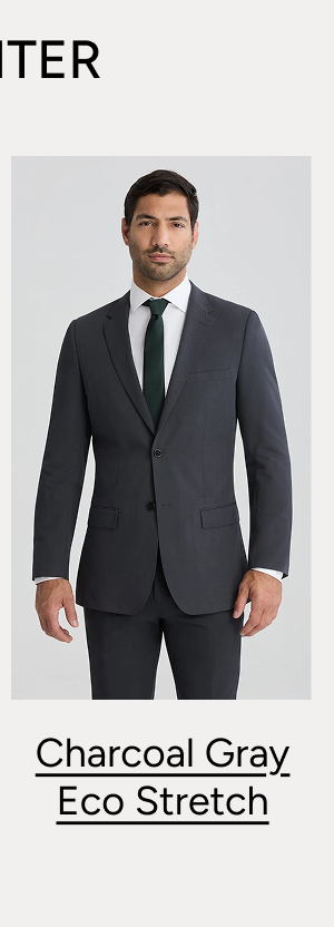 Charcoal Gray Eco Stretch, $199