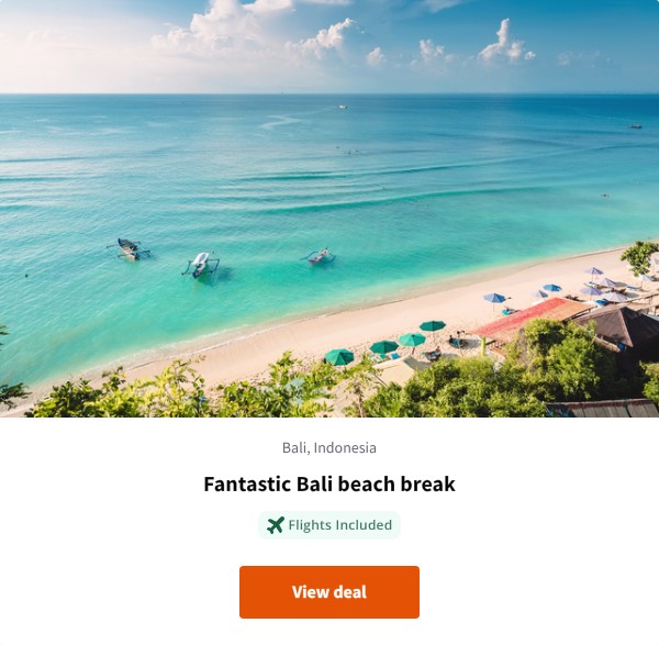 Fantastic Bali beach break