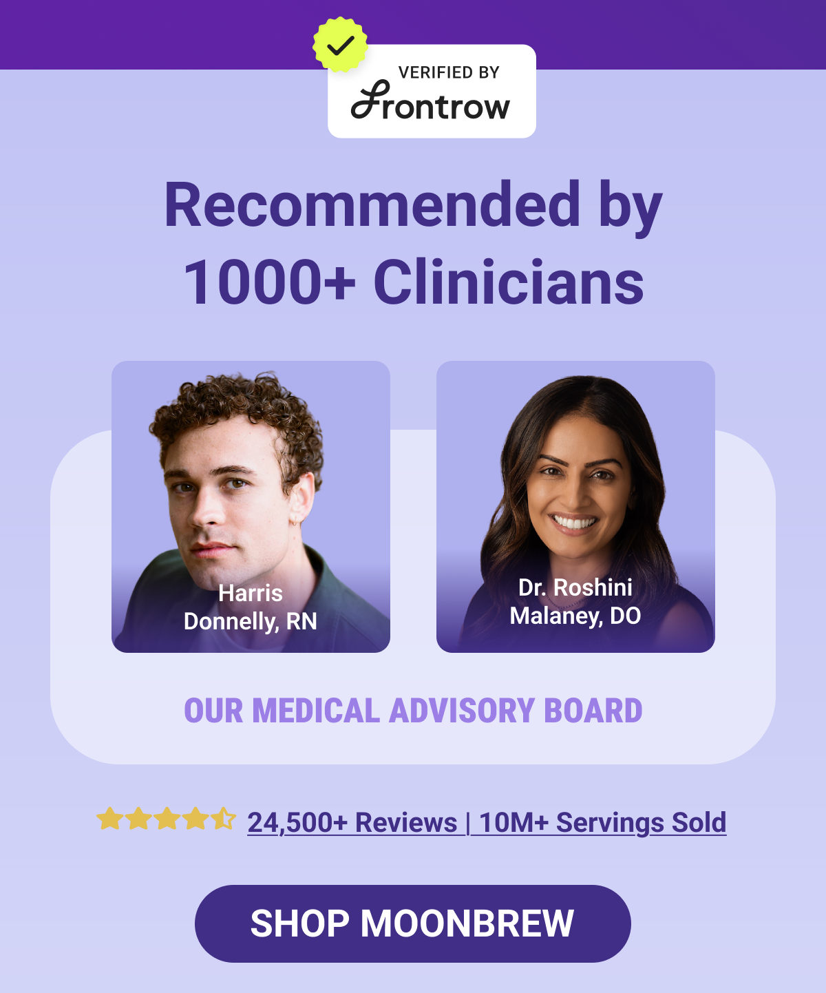 Recommended by Clinicians