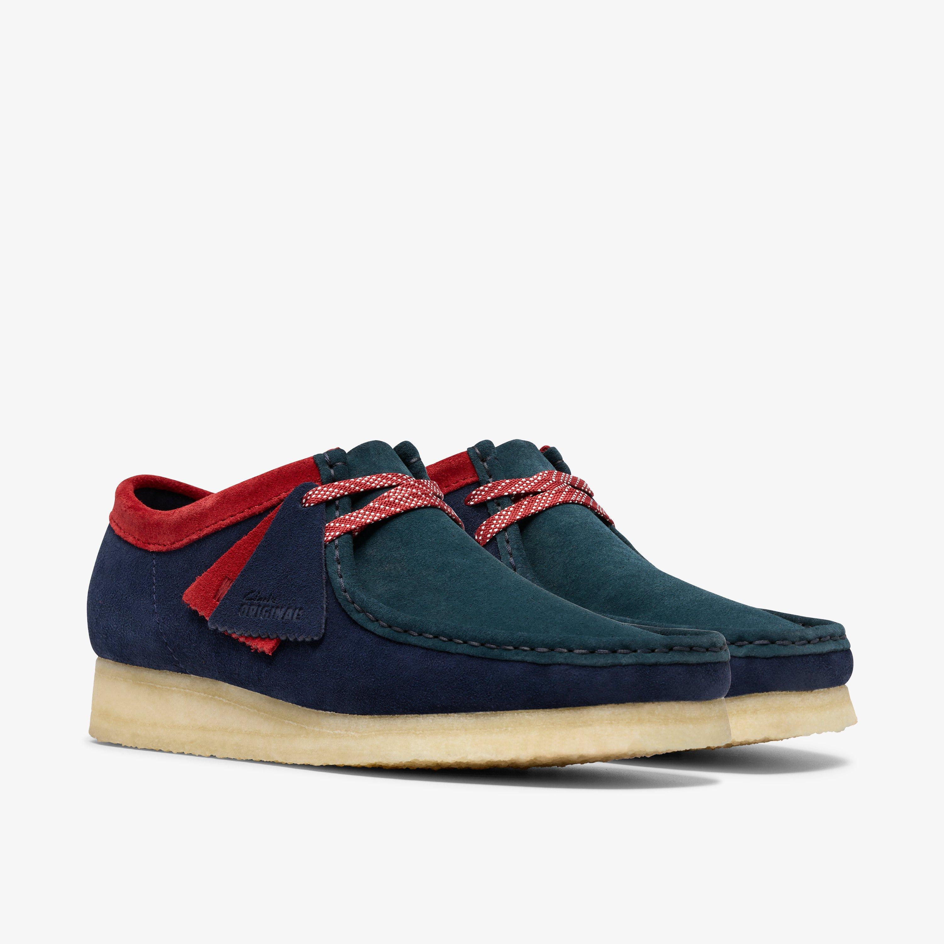 Shop Wallabee Dark Teal Combination