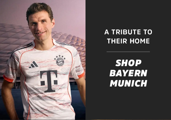 A tribute to their home. Shop Bayern Munich