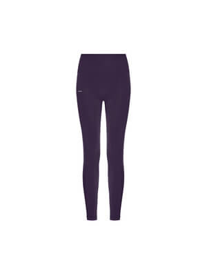 Women's Plant-Stretch Compressive Leggings—Blackberry Purple