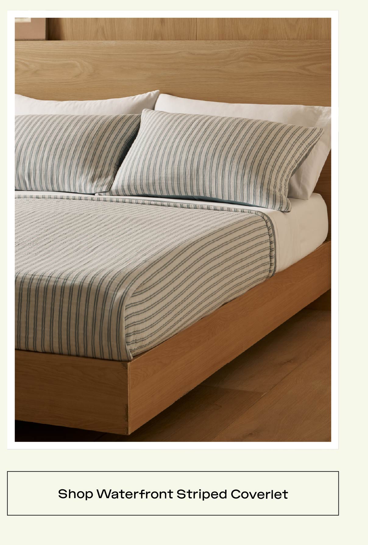 SHOP STRIPED COVERLET FROM THE WATERFRONT COLLECTION