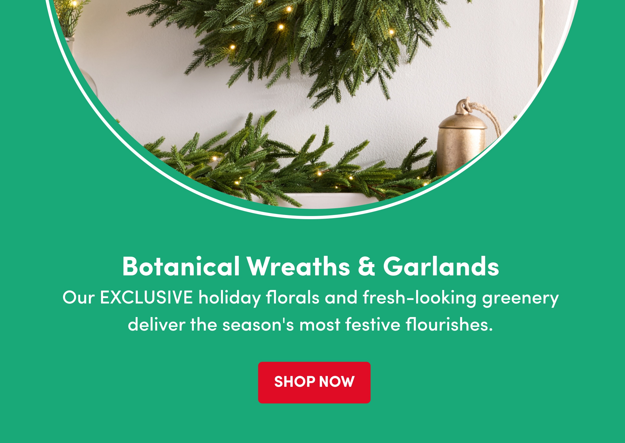 Botanical Wreaths & Garlands | Shop now