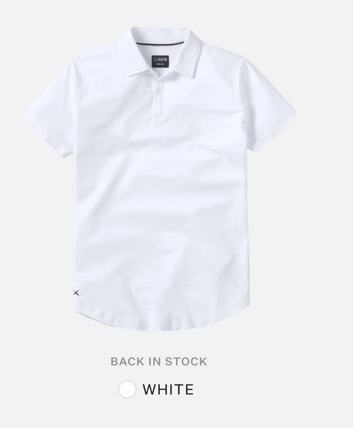 Back in Stock - White