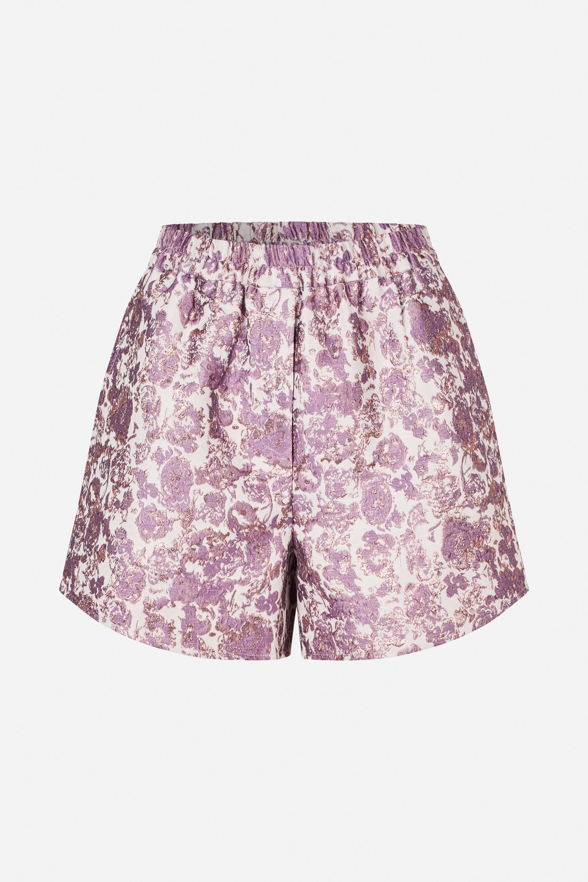 Image of NELA SHORTS | Golden Purple Rose