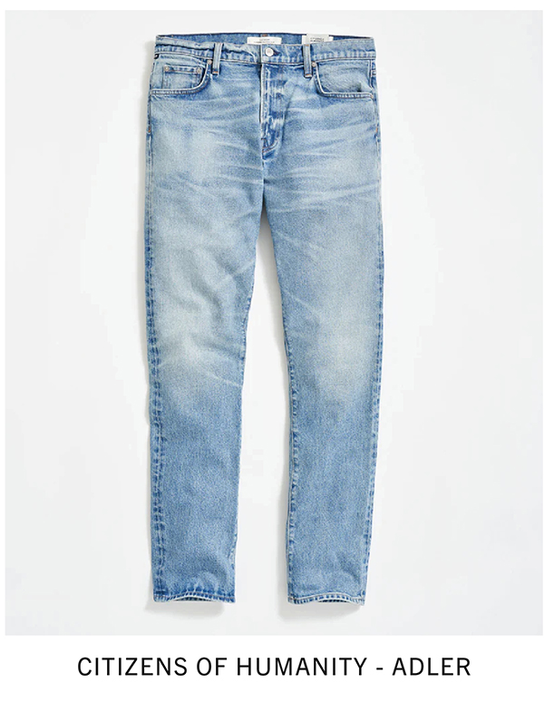 Citizens of Humanity x Billy Reid Adler Jean in Light Indigo