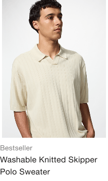 product5washable0knitted0skipper0polo0sweater