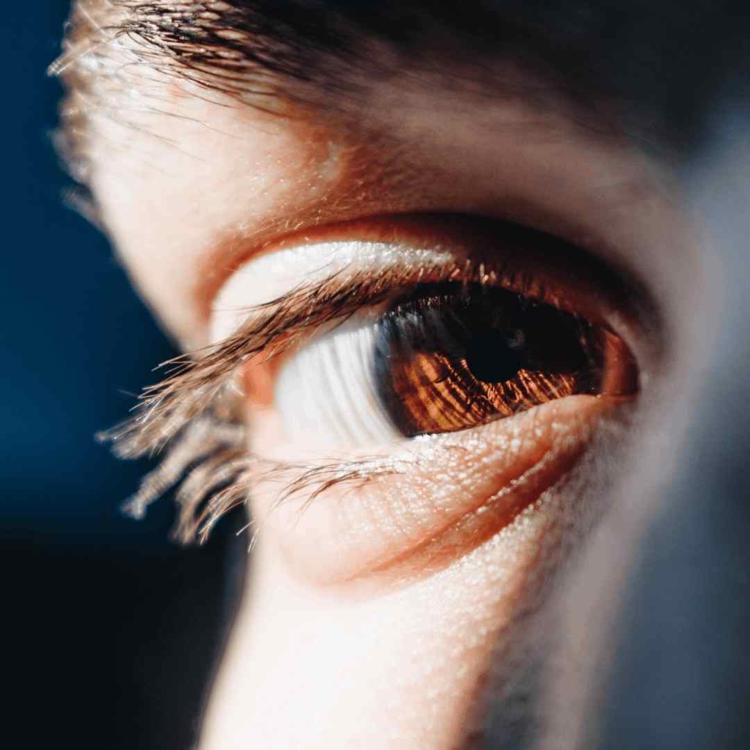 an image of a close up of a person's face and a woman's face