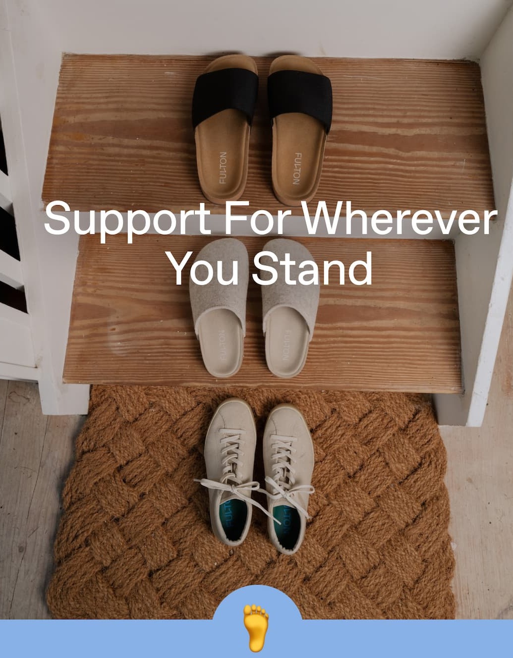 support whereever you stand