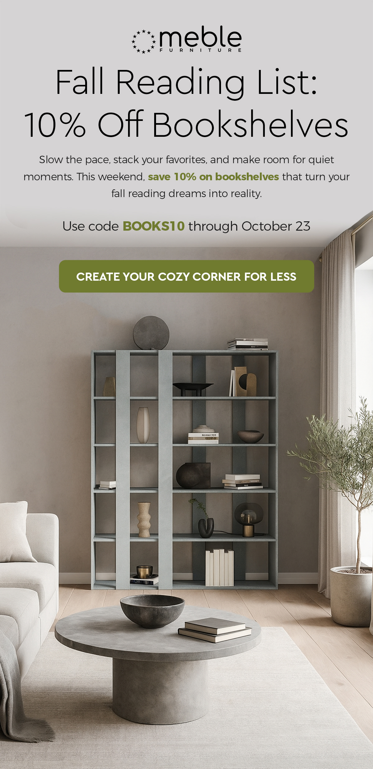 create your cozy corner