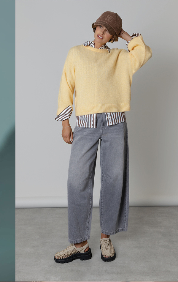 The Luxe Whisper Crew Neck Sweater