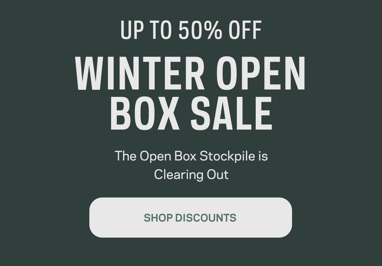 SHOP OPEN BOX