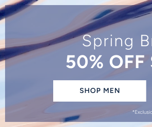 50% off sitewide. Shop Men's