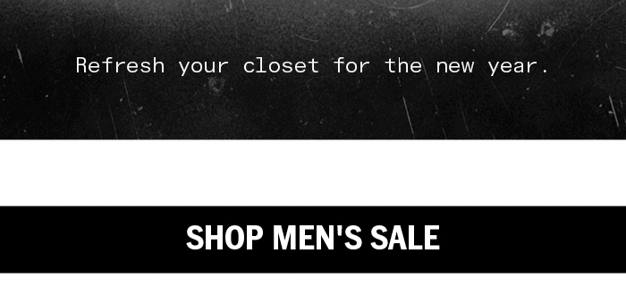 Refresh your closet for the new year.