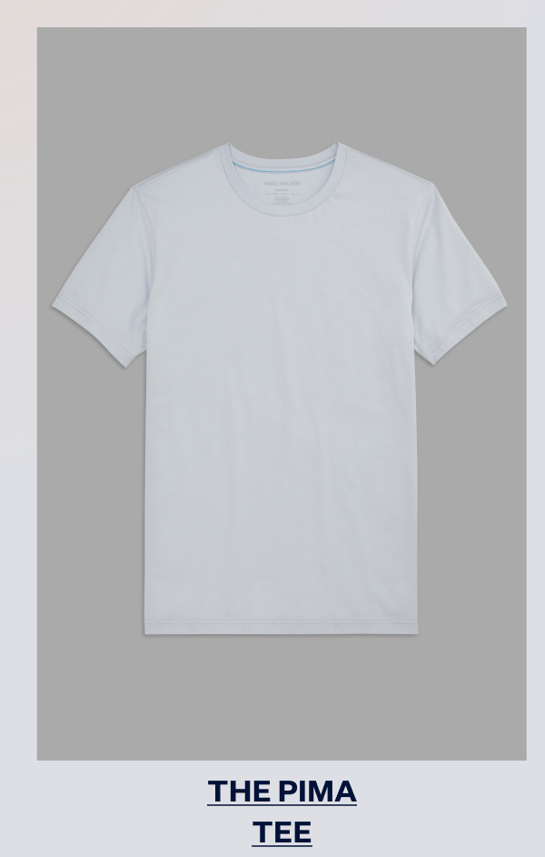 Pima Crew Neck T-Shirt