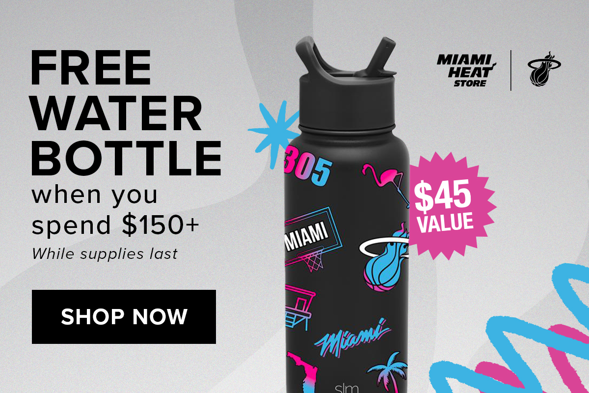 Free Water Bottle When You Spend $150+ | Shop Now