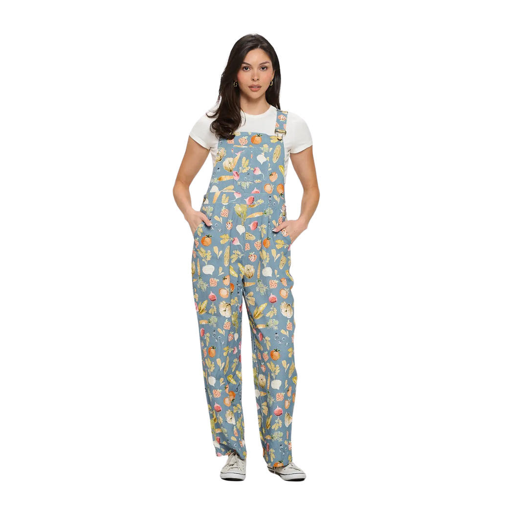 Image of Fruits and Vegetables Print Overall