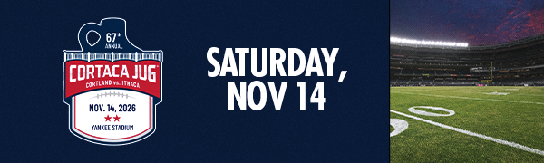 67th Annual Cortaca Jug | Cortland vs. Ithaca | Saturday, Nov 14