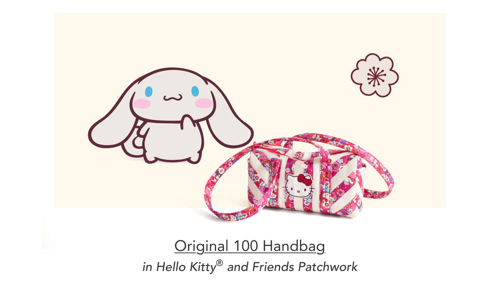 Original 100 Handbag Hello Kitty And Friends Patchwork