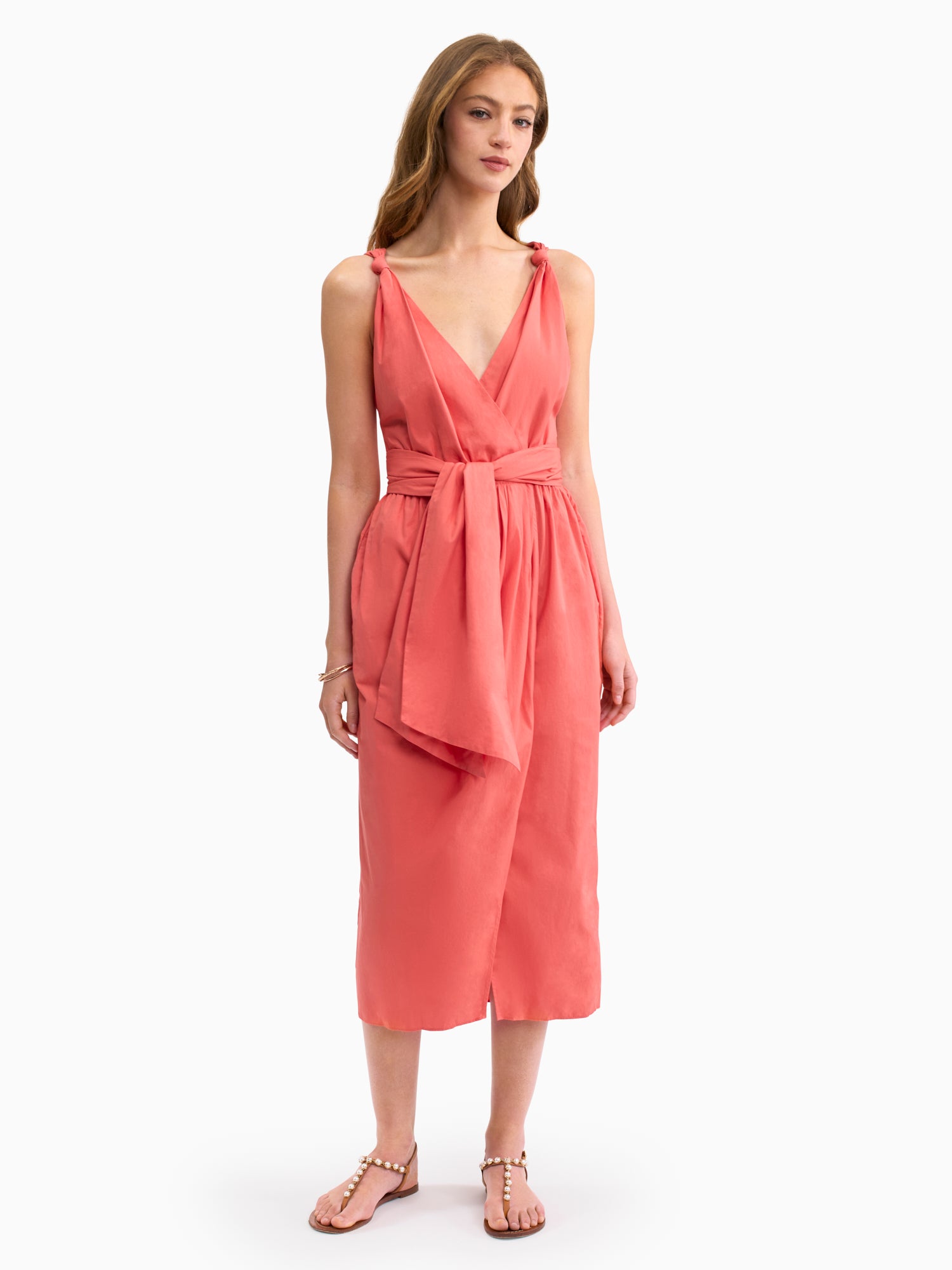 Image of Brielle Poplin Dress